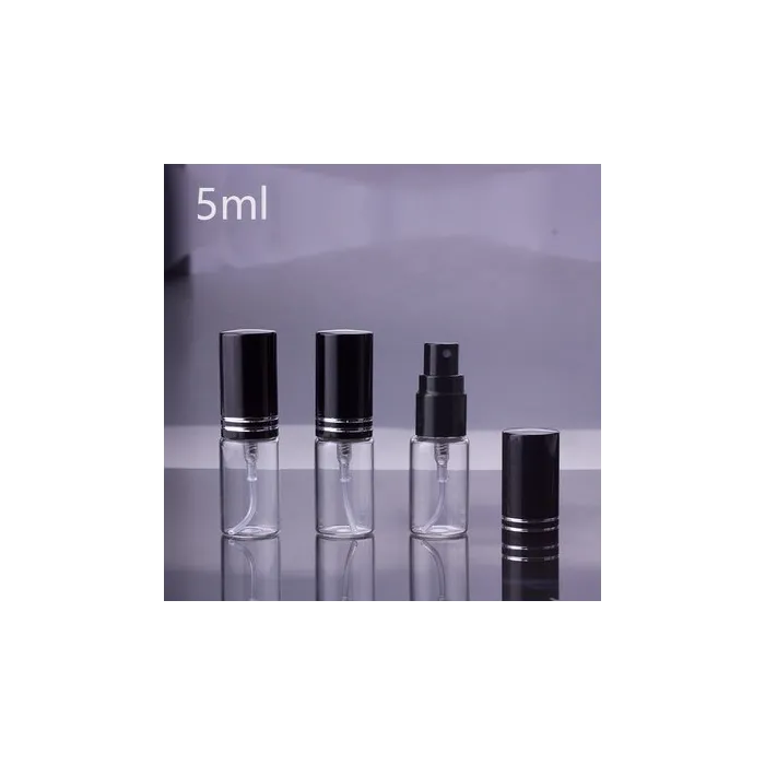 Perfume container - empty glass bottle - with atomizer - 5ml / 10 ml / 15 ml - 100 piecesPerfumes