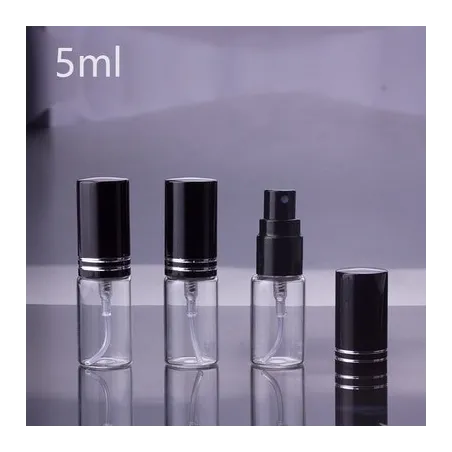Perfume container - empty glass bottle - with atomizer - 5ml / 10 ml / 15 ml - 100 piecesPerfumes