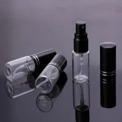 Perfume container - empty glass bottle - with atomizer - 5ml / 10 ml / 15 ml - 100 piecesPerfumes