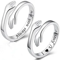 Tilpassbar ring - "I Love You Forever" - unisex