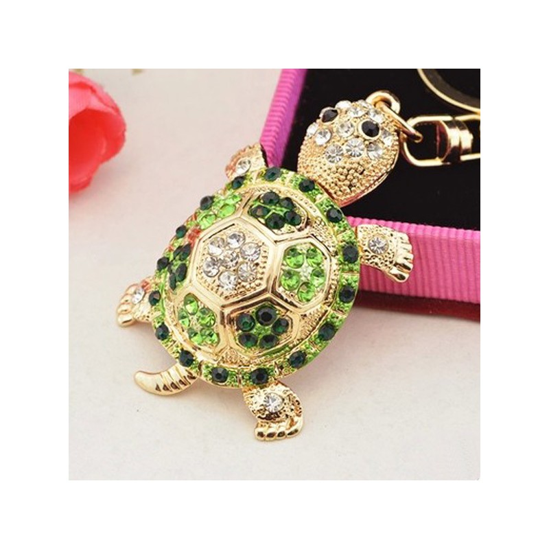 Crystal turtle - keychainKeyrings
