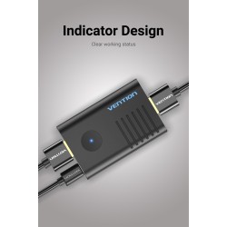 HDMI 60M extender - signal booster - USB 2.0 - 4K@60HzNetwork