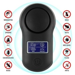 Mosquito / pest ultrasonic repeller - electromagnetic waves - wall plugInsect control