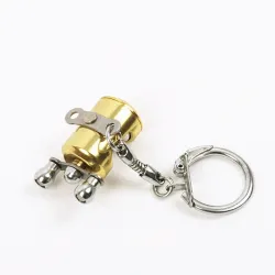 Keychain with fishing reelKeyrings