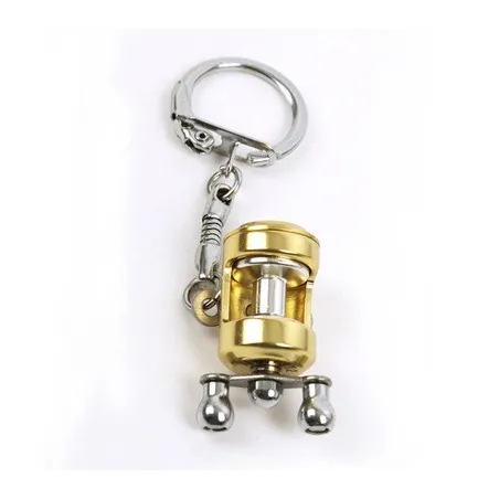 Keychain with fishing reelKeyrings