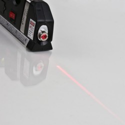 Flerbruksnivålaser - horisontalt / vertikalt målebånd