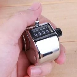 Mini digital håndteller - 4-sifret tall