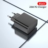 20W - PD - hurtiglader - USB C - for iPhone / iPad