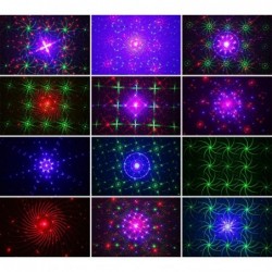 Mini stage light - laser projector - with remote - RGB - LED - 96 patternsStage & events lighting