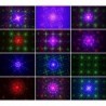 Mini stage light - laser projector - with remote - RGB - LED - 96 patternsStage & events lighting