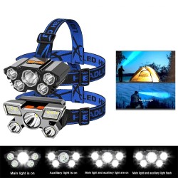 Hodelykt LED - USB oppladbar