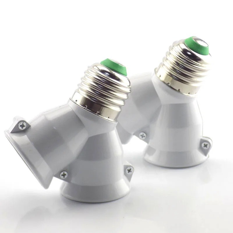 E27 to E27 - 1 to 2 lamp - socket base - converter - splitter - adapter - fireproofLighting fittings