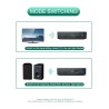 Audio receiver - transmitter - Bluetooth - 3.5mm AUX jack - RCA - USB - wireless adapter with micAudio