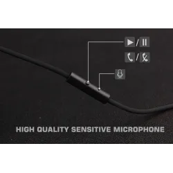 Profesjonelle DJ-studiohodetelefoner - kablet stereoheadset - med mikrofon