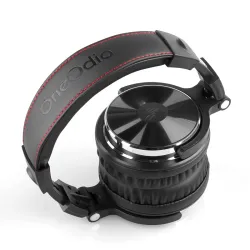 Profesjonelle DJ-studiohodetelefoner - kablet stereoheadset - med mikrofon