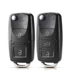 2 / 3 buttons remote key case - shell - for Volkswagen / SEAT / SkodaKeys