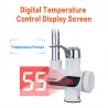 Faucet with electric instant hot water heaterKitchen faucets