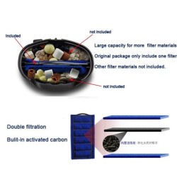 Low water filter pump - hanging waterfall - water circulation - for aquariumAquarium