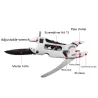 Multi-tool - adjustable wrench - pliers - stainless steelWrenches