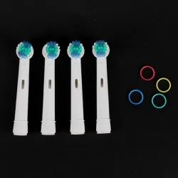 Electric toothbrush head - for Oral B 3D - 4 piecesMouth