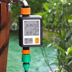 Automatisk hagevanning - elektronisk timer - kontroller - LCD-display