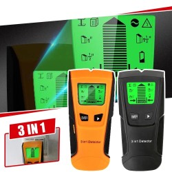 3 In 1 electronic stud center finder - metal / AC live wire detectorElectronics & Tools