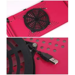 Multifunction tablet / laptop stand - table - with mouse pad - adjustable - foldableHolders
