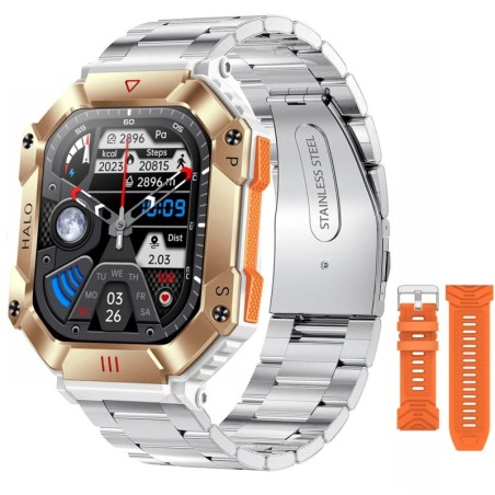KR80 Smartwatch - Android/IOS - fitness tracker - heart monitor - IP67 - activity trackerSmart-Wear