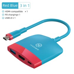 HDMI TV connector for Nintendo Switch - docking station - USB C - 4KSwitch