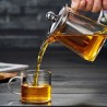 Heat resistant glass - teapot - stainless steelTea infusers