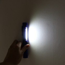 COB LED Mini Pen Multifunction Hand Torch Lamp With MagnetTorches