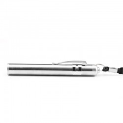 Round moon shape light - aluminium alloy - mini LED flashlight - torch