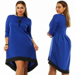 Plus Size Elegant Women's Dress