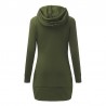 Mini dress with hood - sweaterDresses