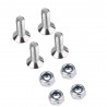Car Quick Release Fasteners Bumpers Surrounds Reinforcement RingStyling parts