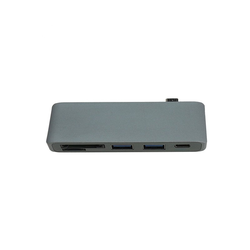 5 in 1 USB 3 Hub Multi Type C Splitter Adapter Card ReaderAccessories