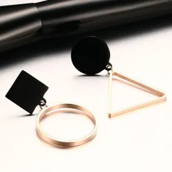 Asymmetrical geometric stud earringsEarrings