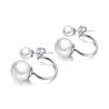 Double Pearl Stud EarringsEarrings