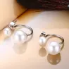 Double Pearl Stud EarringsEarrings