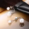 Double Pearl Stud EarringsEarrings