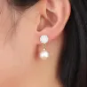 Pearls & Crystals EarringsEarrings