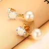 Pearls & Crystals EarringsEarrings