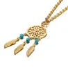 Dreamcatcher Necklace & Earrings Jewellery Set