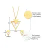 Love & Triangle Stylish Jewelry Set