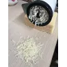 Stainless steel - cheese & chocolate grater - rotary grinder - mill