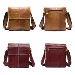 Genuine Leather Crossbody Shoulder Bag