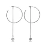 Ball & Hoops Long EarringsEarrings