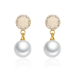 Pearls & Crystals Earrings