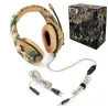 PS4 PC Computer Xbox One - camouflage headphones - headset with microphone