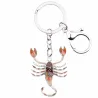 Scorpio Zodiac Sign Keychain Keyring